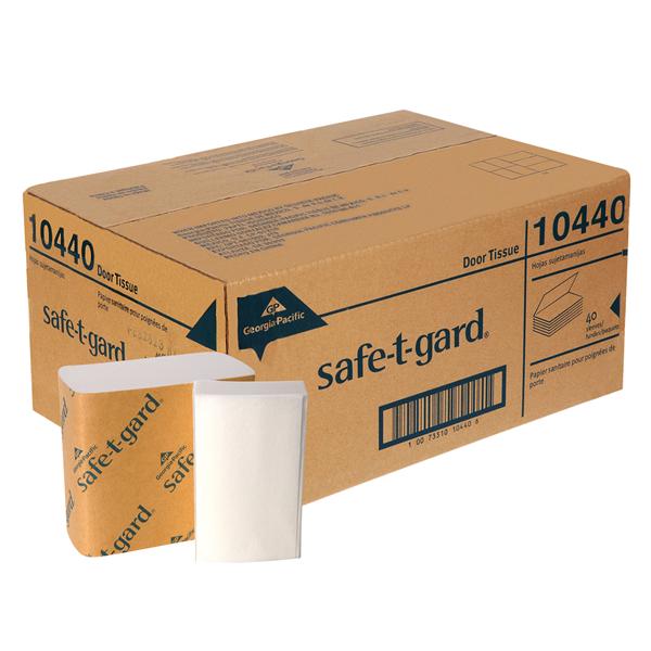 Tissue Safe-T-Gard White 2 Ply 40/Ca